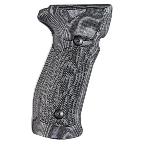 Sig P226 Grips - DA-SA Magrip Checkered G10, G-Mascus Black