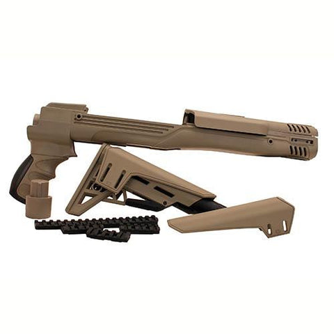 Ruger Mini 14 - TactLite Adj. Side Folding Stock with Scorpion Recoil System, Flat Dark Earth