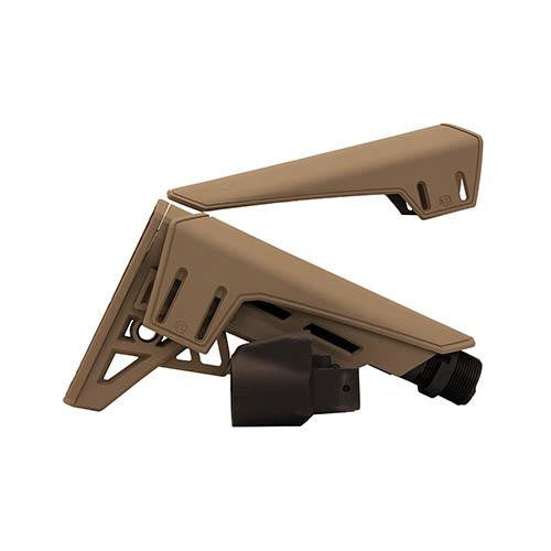 AK-47 TactLite Elite Adjustable Stock - with Scorpion Recoil Pad, Flat Dark Earth