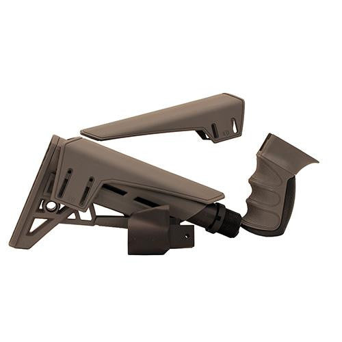 Saiga TactLite Elite Six Position Adjustable Stock - with Scorpion Recoil System, Destroyer Gray