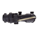 ACOG 4x32 - BAC, Dual Illuminated Amber Chevron 300 Blackout