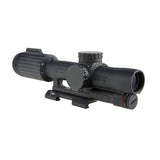 VCOG 1-6x24mm Riflescope - Red Horseshoe Dot-Crosshair, .308-175 Grain Ballistic Reticle, QR Mount, Black