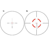 VCOG 1-6x24mm Riflescope - Segmented Circle-Chevron .223-77 GBR