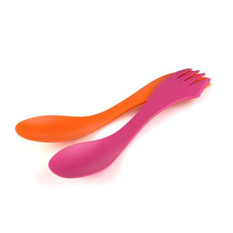 Serving Spork - Fuchia and Orange