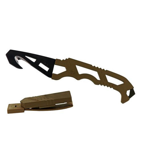 Crisis Hook Knife - TAN 499, Box