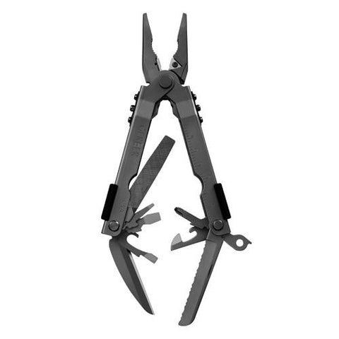 Multi-Plier 600 - Needlenose Black, Leather Sheath