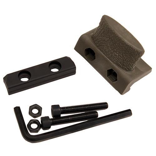 Rail Mounted Thumb Rest - Olive Drab