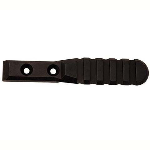 KeyMod Aluminum UMP Picatinny Rail, 2 Mount Holes Black - 5 Slot Extended