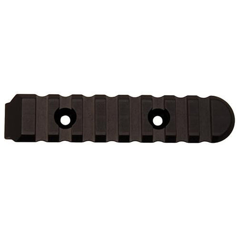 KeyMod Aluminum UMP Picatinny Rail, 2 Mount Holes Black - 8 Slot