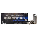 40 Smith & Wesson - Premium Guard Dog Home Defense, 135 Grains, Expanding Full Metal Jacket, Per 20