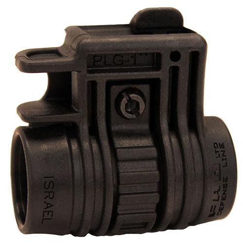 Tactical 1" Flashlight Side Mount for Handguns