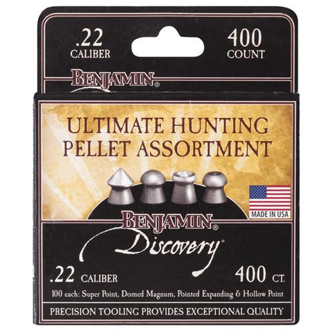 Hunter Assortment Pack .22, 14.3gr(Per 100)