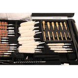 63 Piece Deluxe Universal Gun Cleaning Kit, Aluminum