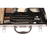 63 Piece Deluxe Universal Gun Cleaning Kit, Aluminum