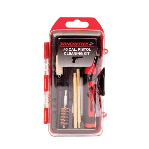 Winchester 14 Piece .40-10mm Pistol Cleaning Kit & 6 Piece Driver Bit Set