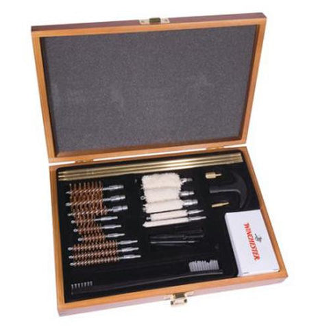 Winchester 30 Piece Universal Wood Case Aluminum Handle