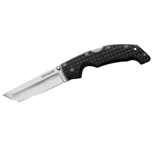 Voyager Knife - Tanto 4" Plain Edge, BD1 Steel