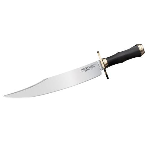 Natchez Bowie(O-1 Steel) Black Micarta Handle