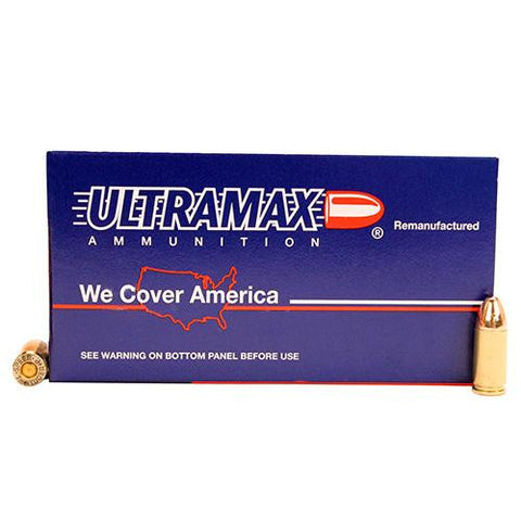 9mm Luger Remanufactured - 125 Grains, Full Metal Jacket, Per 50