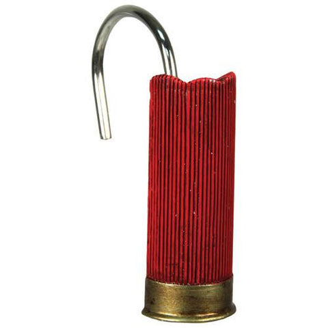 Shot Shell Shower Curtain Hook Set