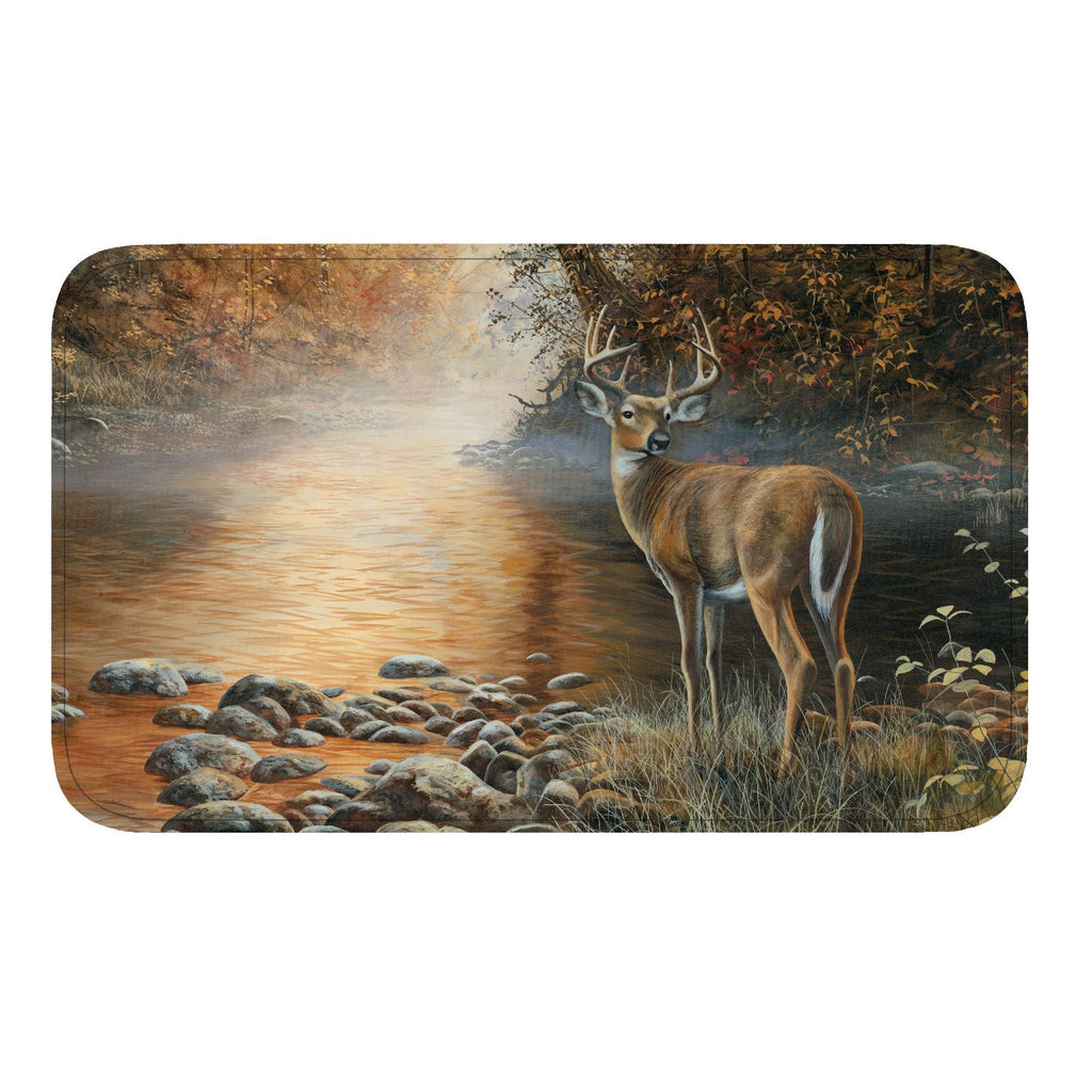 Memory Foam Mat - Deer Scene