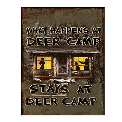 Heavy Metal Sign - Deer Camp