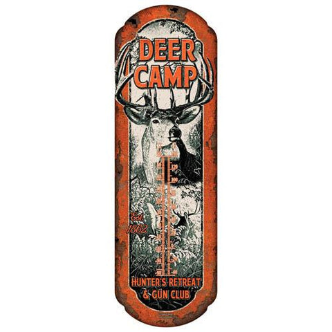 Tin Thermometer - Deer Camp