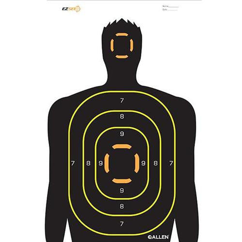 EZ Aim Targets - 12?x18?Human Silhouette Style, Per 5