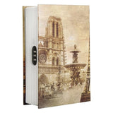 Paris Book Lock box with Combination Lock