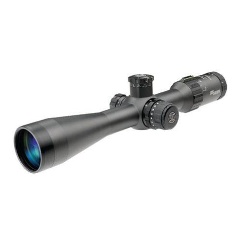 Tango4 FFP Tactical Riflescope - 6-24x50mm, MOA Milling Reticle, 0.25 MOA, Adjustment, Graphite