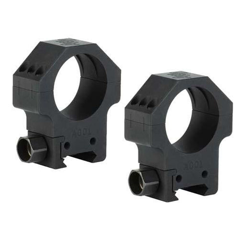 Alpha Tactical Rings - 34mm Aluminum, Black, Per 2