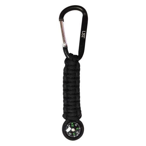 Survival Key Chain Compass, Black