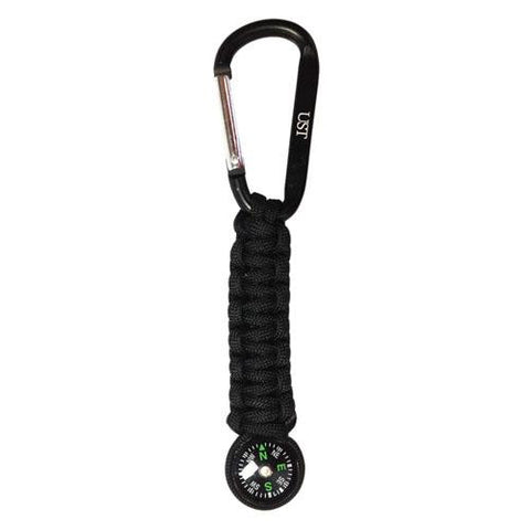 Survival Key Chain Compass, Black