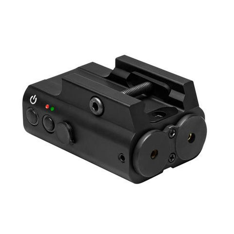 Red and Green Laser with Picatinny Rail Mount