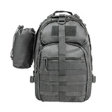 Small Backpack-Bottle Holder - Urban Gray