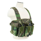 AK Chest Rig - Woodland Camo