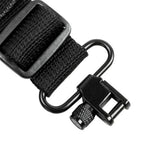 1" Lockable Sling Swivel (Pair)-Black