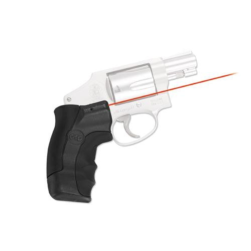 Smith and Wesson - J-Frame Round Butt Lasergrip, Red