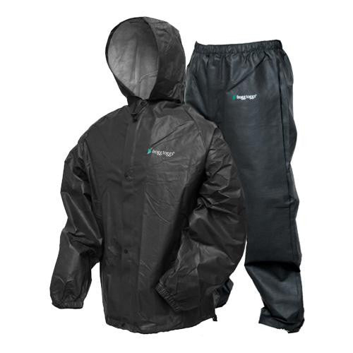 Pro-Lite Rain Suit Carbon Black - Medium-Large