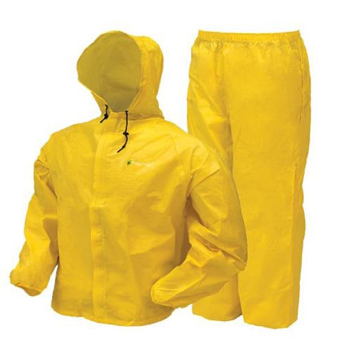 Youth Ultra-Lite Rain Suit - Yellow, Large