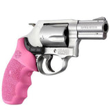 Smith & Wesson Laser Enhanced Grip - J Frame, Round Butt, Rubber Monogrip, Pink