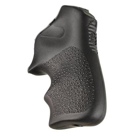 Ruger LCR Grip - Tamer, Rubber Finger Grooves, Black