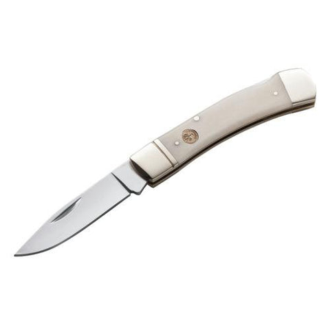 Traditional Series - Gentleman's Lockback, White Bone Handle, Boxed