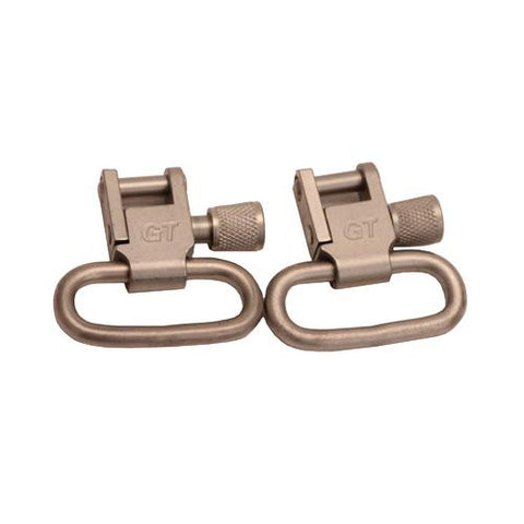 Pair 1" Locking Swivels-Nickel Plated