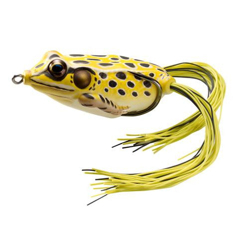 Frog Hollow Body - Freshwater, 1 3-4", #1 Hook, Topwater Depth, Yellow-Black