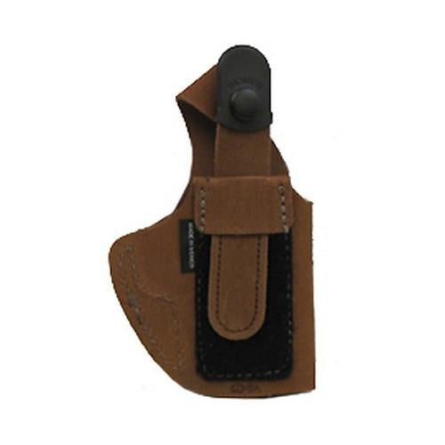 6D Deluxe Waistband Holster - Natural Suede, Size 11, Left Hand