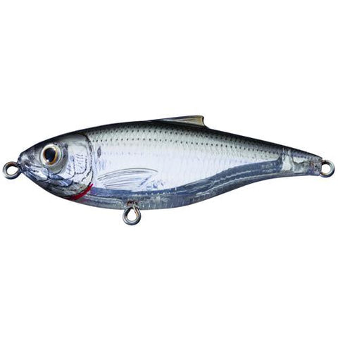 Scaled Sardine Twitchbait -  Saltwater, 3 1-2", #2 Hook, 0'-1' Depth, Ghost-Natural