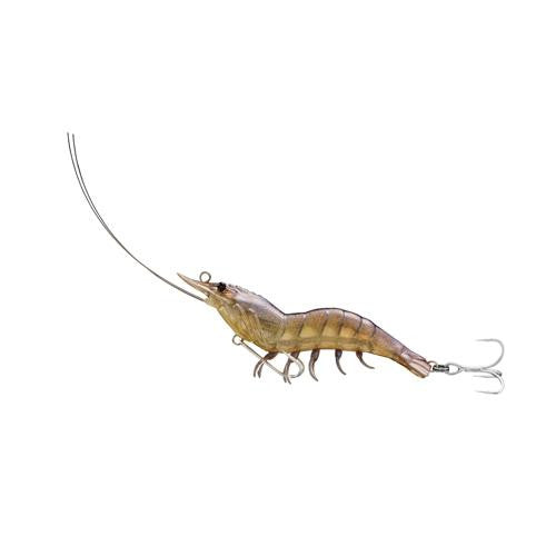 Shrimp Hybrid Bait - Saltwater, 4", #4-#2 Hooks, Variable Depth, Sand Shrimp