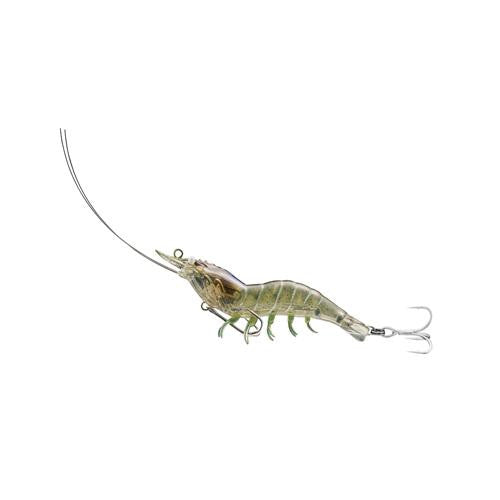 Shrimp Hybrid Bait - Saltwater, 4", #4-#2 Hooks, Variable Depth, r: Pink Shrimp