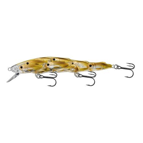 Yearling Baitball Jerkbait - Freshwater, 4 1-4", #6 Hook, 4'-5' Depth, Pearl-Olive Shad